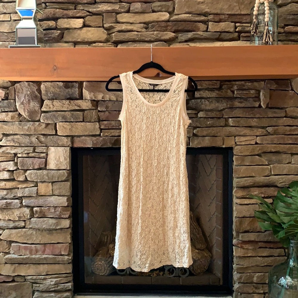 Boho Chic lace dress with built in camisole!